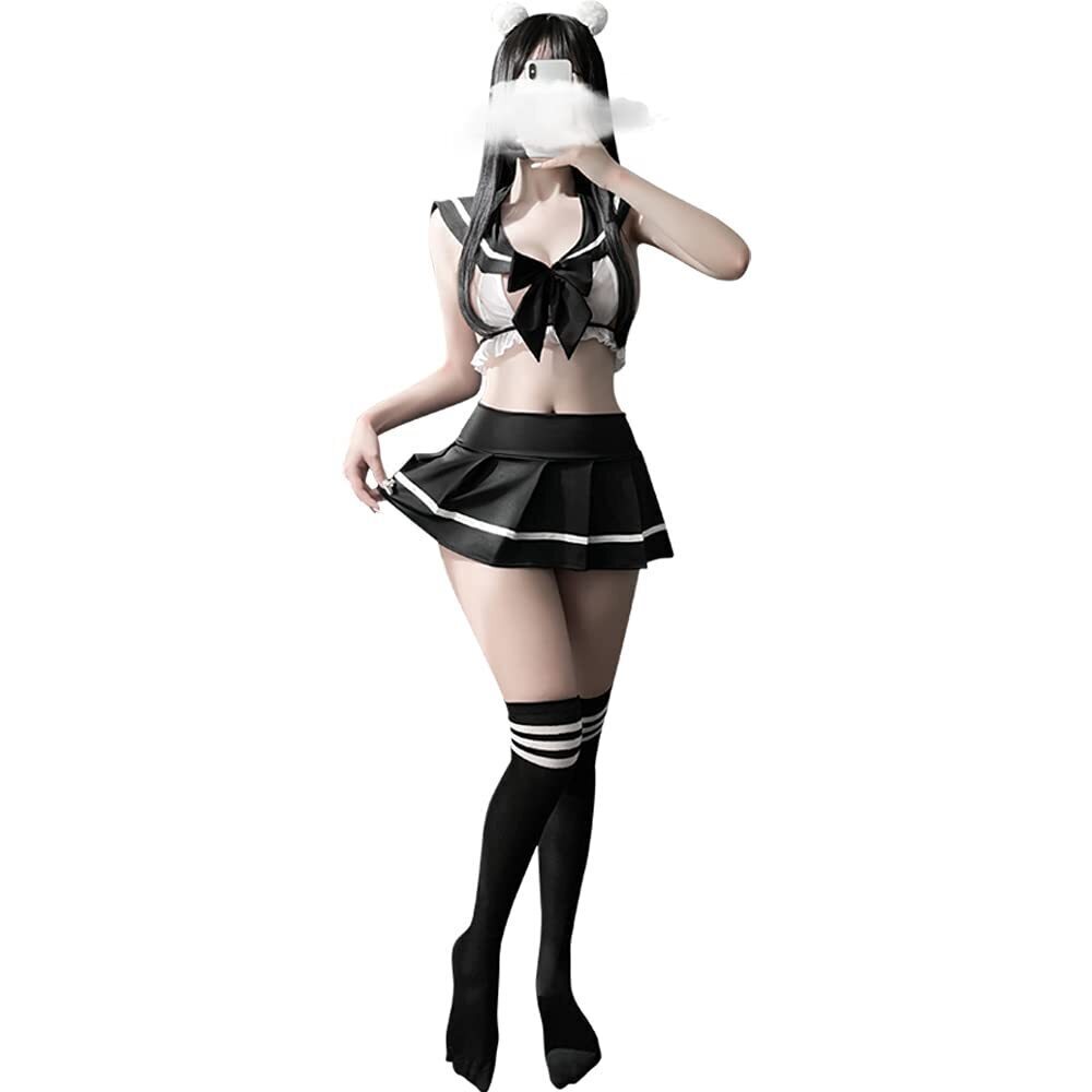 5276 Schoolgirls Outfit Lingerie Roleplay Cosplay Lingerie JK Costumes